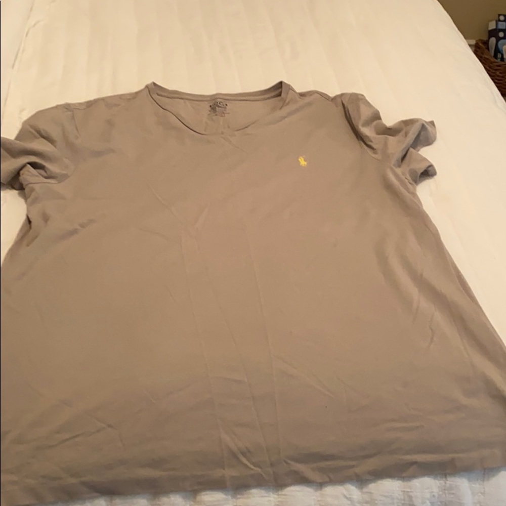 Brand new gray polo shirt
